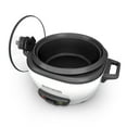 BLACK+DECKER 6Cup Rice Cooker with Steaming Basket, White, RC506