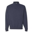 thumbnail image 1 of Sudadera Jerzees NuBlend Quarter-Zip Cadet Collar de 8 oz para hombre-VINTAGER NAVY-M Jerzees 995MR, 1 of 1