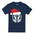 thumbnail image 1 of Star Wars The Mandalorian T-Shirt de Noël Mando Adulte, 1 of 6
