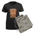 thumbnail image 5 of CafePress - You Are Standing Too Close Cat Pajamas - Women's Short Sleeve Print T-Shirt and Pants Dark Cotton Pajama Set, 5 of 7