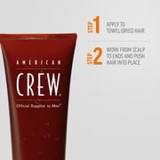 American Crew Mens Hair Styling Gel, Firm Hold, Non-Flaking, 8.4 fl oz