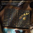 thumbnail image 4 of A5 Dragon's Eye Notepad The Appearance Is Made Of Ring Resin And Realistic Carving Process Which Is The First Choice For Halloween Gifts, 4 of 6