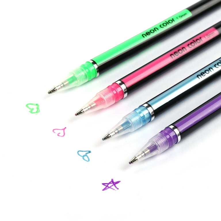 96 Pack Gel Pens For Adult Coloring Book 48 Unique Gel Pen Plus 48