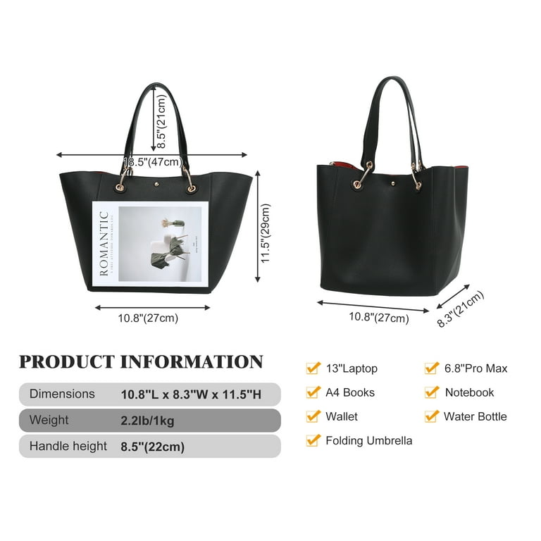 designer tote bags for sale for travel Amazon Best Sellers: Best while the foldable bottom panel adds structure when neededor packs flat when you dont Women's Designer Tote Bags |