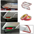 thumbnail image 2 of OUBOLUN ABS Imitate Carbon Fiber 2 Pcs/Set Rear Foglight Cover Fog Lamp Trims For Nissan Rogue X-Trail X Trail T33 2021 2022 Car Exterior Decoration, 2 of 7