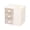 White, variant on LYINGF Plastic Desk Organizer for Office Supplies and Desk Accessories with 3 Drawers for Desktop Storage,Desk Organization for Home,Office,Study, Workstation for Pens,Clips,Notes,Small Items 