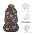 thumbnail image 4 of Balery Autumn with Pumpkins Funda de Asiento para Auto con Diseño - Cubierta Frontal Suave y Transpirable con Protector Antideslizante- 1 Unidad, 4 of 5