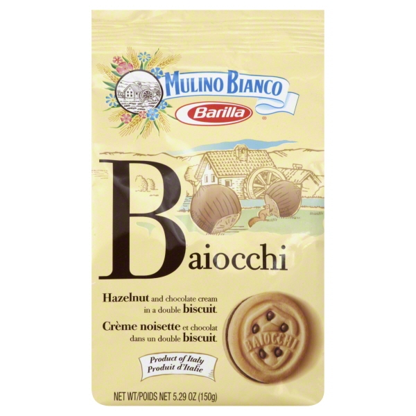 Barilla Mulino Bianco Baiocchi Hazelnut And Cocoa Creme ...