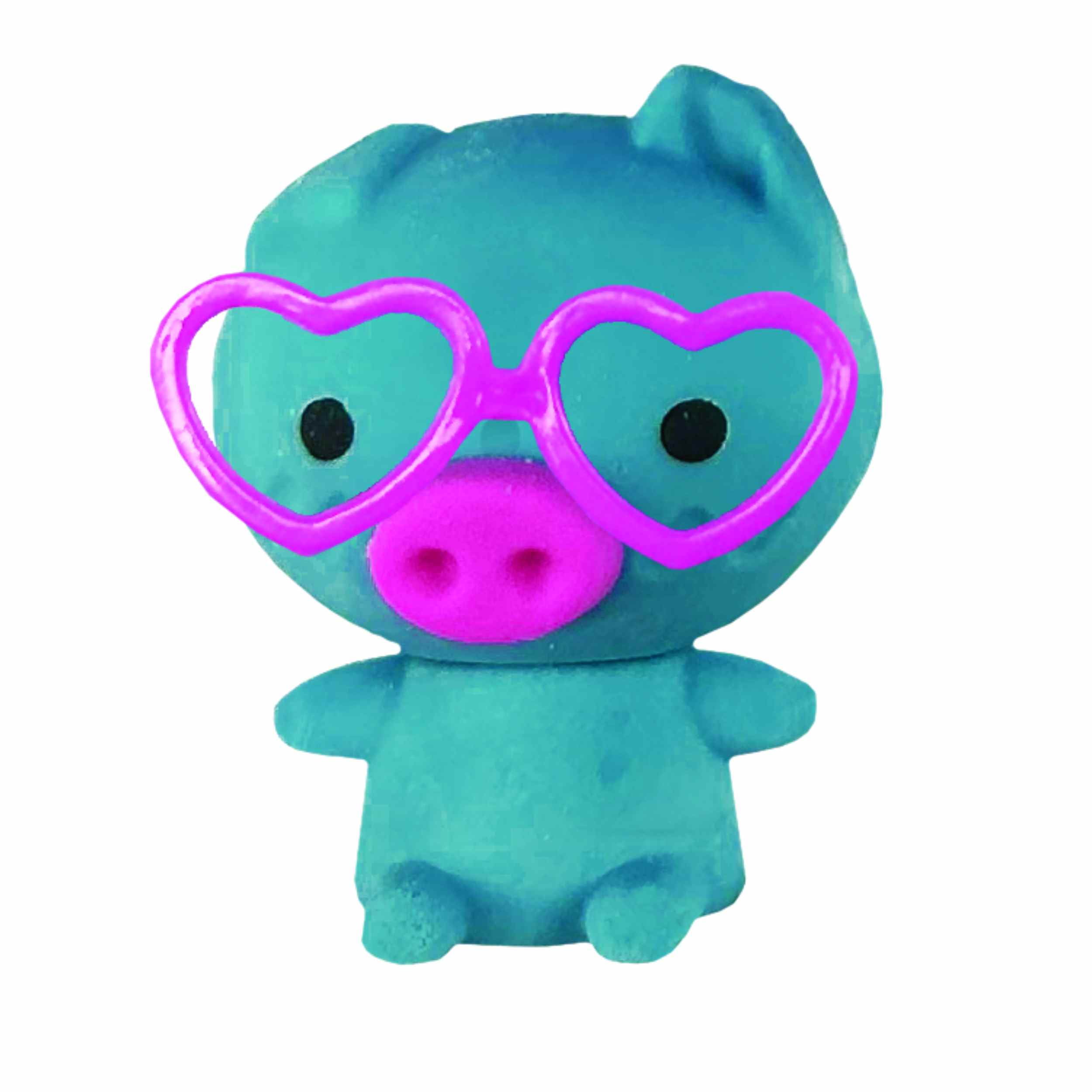 (2 pack) Ja-Ru Kawaii Cutie Eraser Buddies Playset, 1 Piece Set Plastic, All Ages Novelty Toy