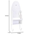 thumbnail image 2 of Organizador de lavandería 360 para plancha y tabla de planchar, para cuarto de lavado, se adapta a planchas más pequeñas, fácil de montar, color blanco, 2 of 5