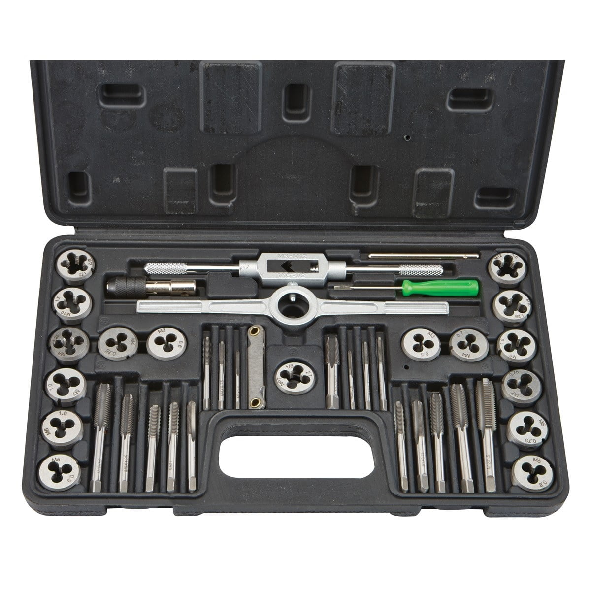 40pc Tap and Die Set SAE Thread Renewing Tools 