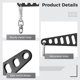thumbnail image 4 of Barra separadora de pesas para entrenamiento, barra de expansión para estiramiento de espalda, accesorio de entrenamiento para brazo trasero, entrenador de dominadas, 4 of 6