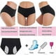 thumbnail image 3 of 5-Pack Waterproof Menstrual Underwear for Women - Cotton Leak-Proof Briefs Panties, 3 of 4