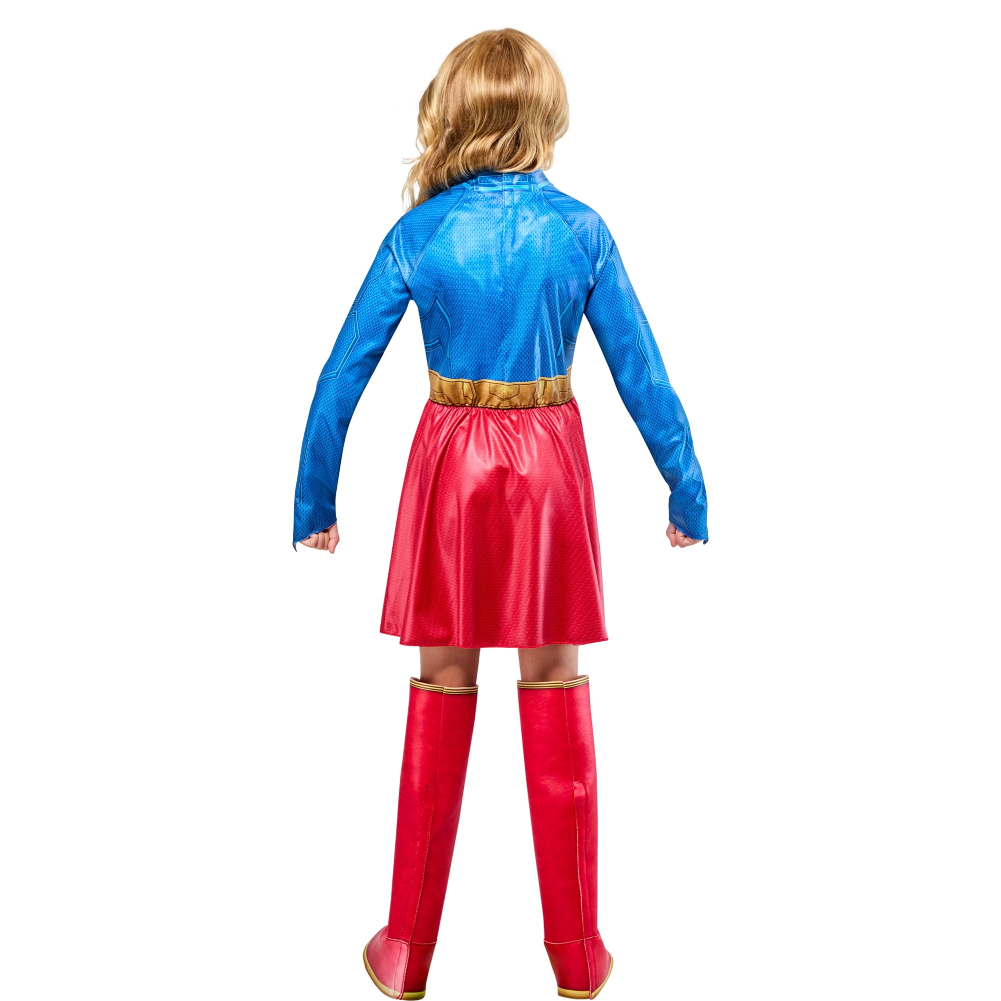 Rubies Déguisement Supergirl DC pour enfants, fille petite (taille 4-6)