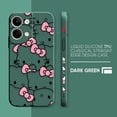 thumbnail image 3 of Case For OPPO RENO 10 8 8T 7 6 5 4 3 LITE 5G PRO PLUS Colour Simple Liquid Silicone Case Cover Funda Pink Hello K-Kitty, 3 of 5