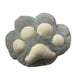 thumbnail image 3 of Manta de almohada con forma de pata de gato, cojín para sofá, adorable y versátil decoración. Gris azul, 3 of 8