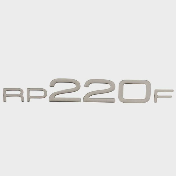 Ranger Boat Raised Emblem Decal 302657 | RP220F Reata 2017 Silver Sticker