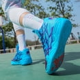thumbnail image 3 of Basketball Shoes for Womens Colorful Volleyball Fashion High Top Breathable Lightweight Grip Indoor Outdoor Sport Sneakers, 3 of 6