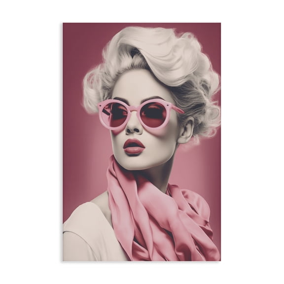 Stupell Industries Art Deco Iconic Retro Chic Portrait Canvas Art, 16 x 24, by Andrea Haase