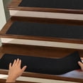 thumbnail image 7 of 10Pack 6" x24" Outdoor Stair Treads Non-Slip Black Anti Slip Grip Tape Traction Treads for Steps, Staircase, Deck, Concrete Stairs, 7 of 7