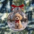 thumbnail image 5 of 2026 Wildlife Wonders Collection Crystal Acrylic Ornament, Vivid 2D Flat Animal Woodland Christmas Ornaments, Clear Christmas Balls, Western Christmas Tree Ornaments, 5 of 6