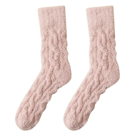

Fashion Socks Women Coral Socks In Autumn And Winter Plus Thickening Warm Stockings