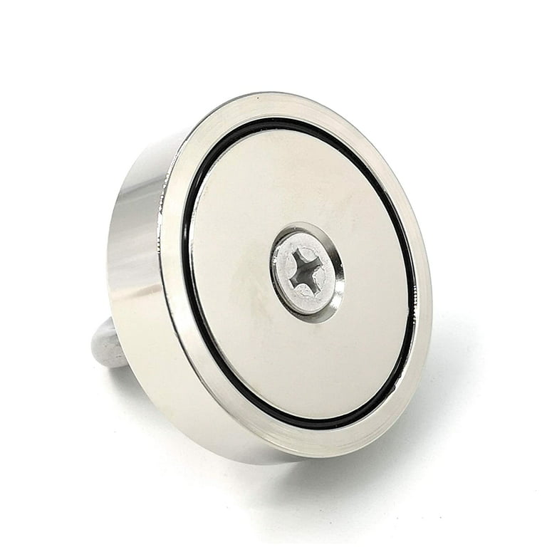 Super Strong Neodymium Magnet 120 Kg - Strong Magnets - Ideal For Magnetic  Fishing - 60 Mm With Neodymium Eyelet 