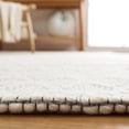 thumbnail image 4 of SAFAVIEH Marbella Raschelle Diamond Area Rug, Ivory, 3' x 5', 4 of 9