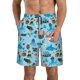 thumbnail image 1 of Balery Animal Pirate Traje de Baño Estilo Hawaiano para Hombre, Shorts de Secado Rápido con Bolsillos-Small, 1 of 6