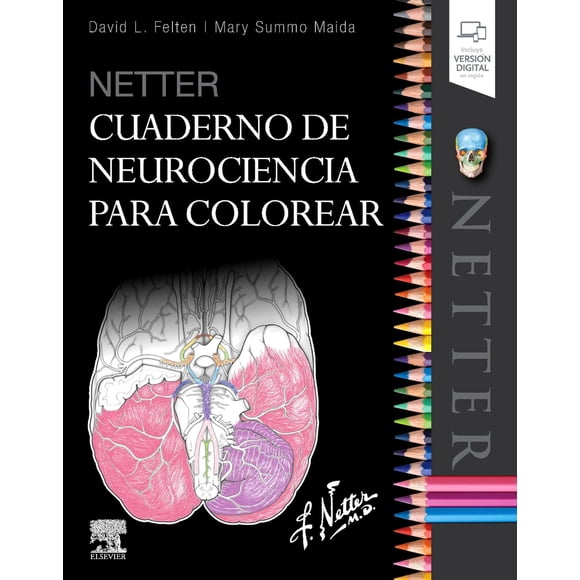 Cuaderno de Neurociencia para Colorear Elsevier 9788491134572