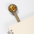 thumbnail image 3 of Thanksgiving corn Book Lovers' Lace Bookmark in Antique Bronze: Elegant Reading Accessory for Bookworms and Literature Enthusiasts, 3 of 5