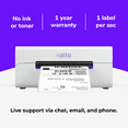 thumbnail image 6 of Rollo Wireless Label Printer - Wi-Fi Thermal Printer for Shipping Packages - AirPrint from iPhone, iPad, Mac - 4x6, Supports Windows, Chromebook, Android, Linux, 6 of 13