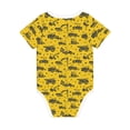 thumbnail image 2 of Rocae Vintage Excavator for Baby Climbing Clothes Soft Baby Romper for Active Infants Comfortable and Breathable Crawling Jumpsuit Unisex Baby Outfit 18 Months, 2 of 8