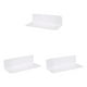 thumbnail image 1 of Pantalla de Estante Flotante de Acrílico Extraíble para Muñeca con Inteligente /4/6 Piezas 3 piezas blanco perfecl Estantes de pared flotante de acrílico, 1 of 7