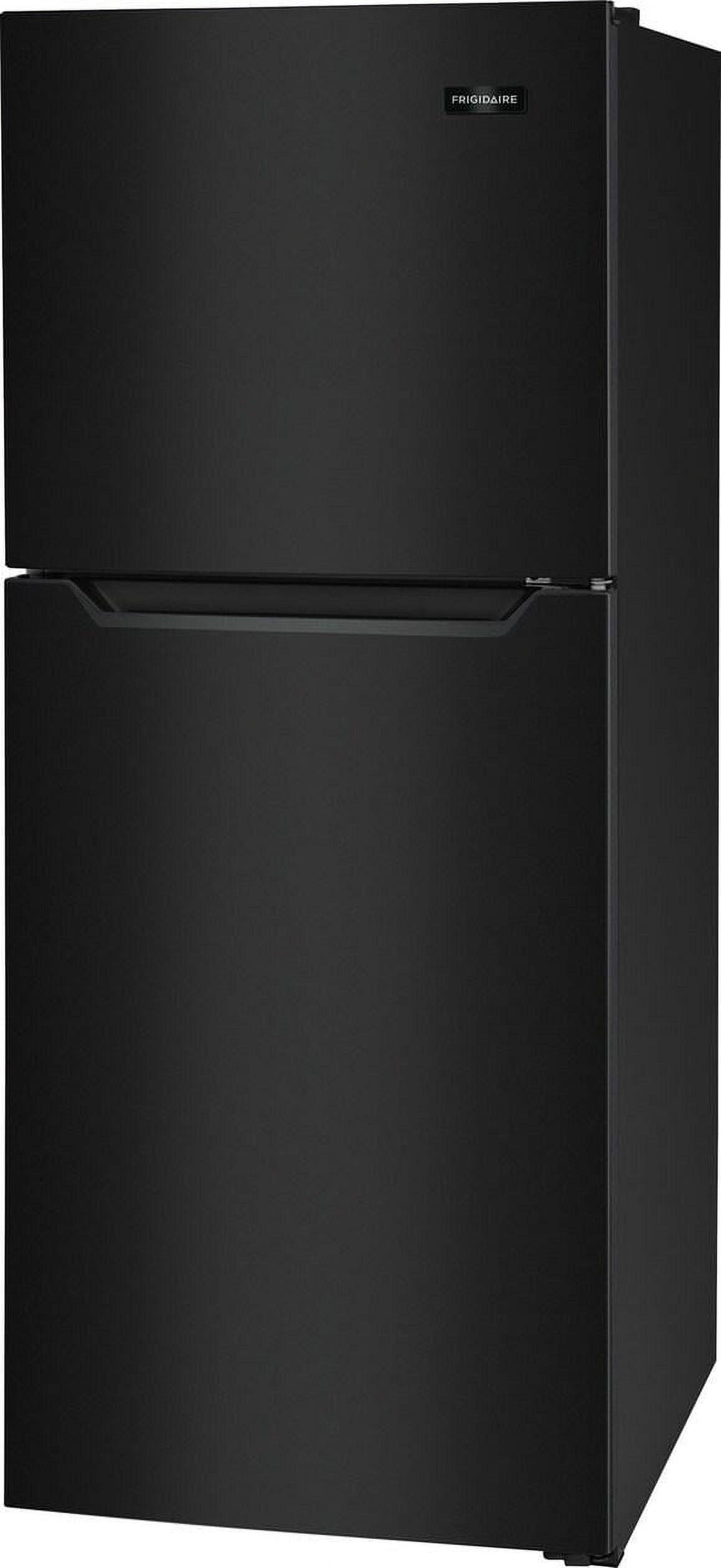Frigidaire FFET1222UW 11.6 Cu. Ft. Top Freezer Apartment-Size Refrigerator. Black.