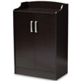 thumbnail image 1 of Baxton Studio Verdell Shoe Cabinet in Wenge Brown, 1 of 10
