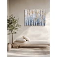 thumbnail image 5 of Yellow Blue Forest Wall Art for Living Room, Canvas Picture Wall Decor for Bathroom Bedroom, Modern Oil Painting Art Painting Artwork for Office Kitchen Hallway Dining Room Home Decorations 20"x24", 5 of 8