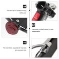 thumbnail image 3 of IDEANATEGRATE Carga Trasero Para Negro Aluminio Para Uso En Bicicletas De Y, 3 of 8