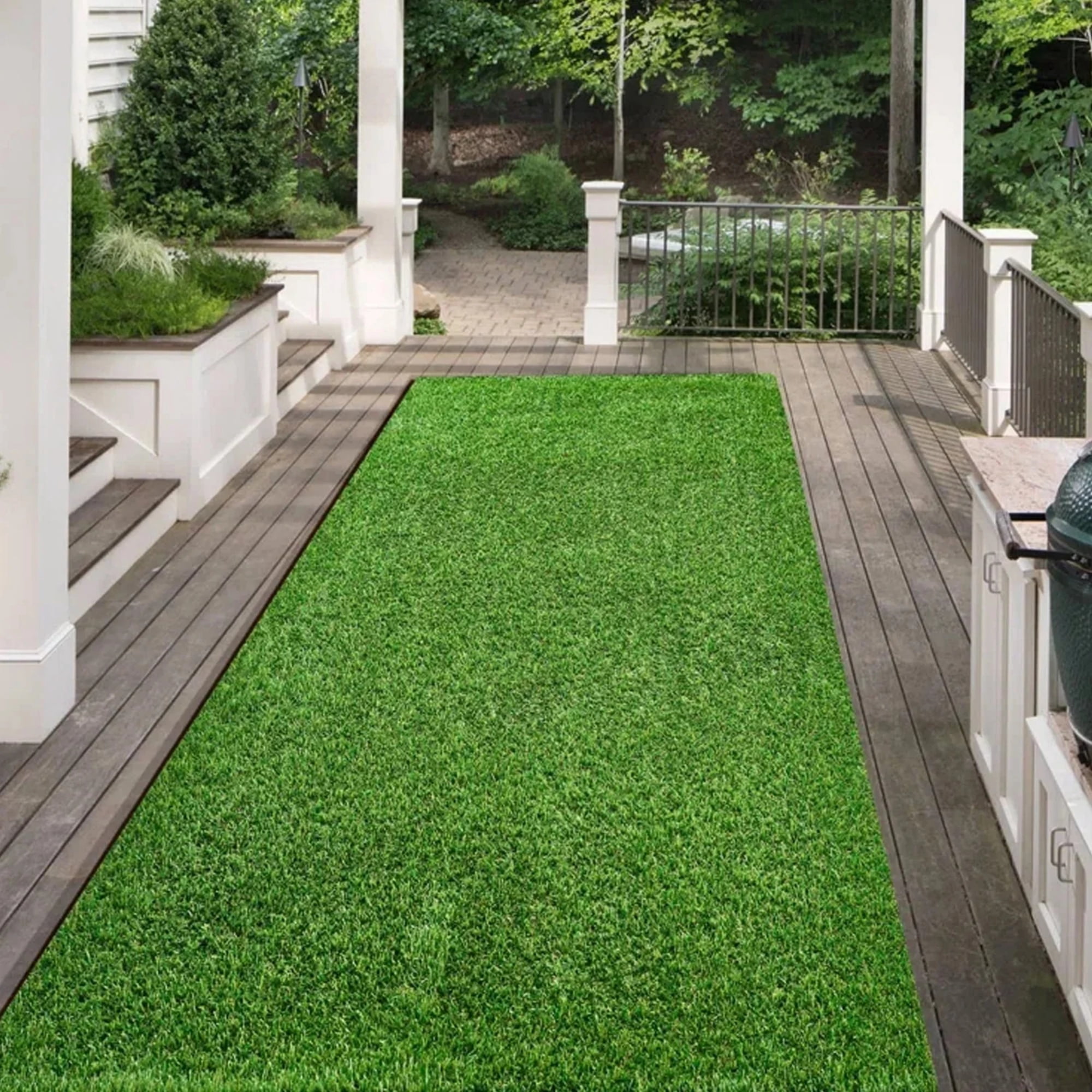 Cat Grass Ybaymy Rug - 3.3ft X 32.8ft, Realistic 3cm Height, Non-Slip ...