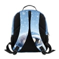 thumbnail image 5 of KUIFORTI Cute Penguin Toddler Bookbag Kids School Bag with Multiple Storage Pockets Soft Girls Backpack for Kindergarten Preschool Back to School Supplies, 5 of 7