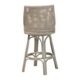 thumbnail image 6 of bali & pari Bella Swivel Rattan Bar Stool with Cushion - Grey, 6 of 6