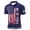 Blue, variant on DGMIOCS Men's Polo Shirt Golf Polo Vintage Gym Blue M