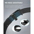 thumbnail image 3 of Men's Ratchet Web Belt,1.25 inch Nylon Automatic Buckle Belt,No Holes Invisible Belt for Men, 3 of 7