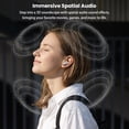 thumbnail image 6 of TOZO NC20 Pro AI Translation Earbuds- 100+ Languages, Active Noise Cancelling Earbud, 80H, Hi-Res Audio, 6 Mics AI Clear Calls, Dual Pairing, In-Ear Detection, App-32EQ, Waterproof, Wireless Charging, 6 of 9