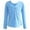 Blue, variant on Agkizg Long Sleeve Leotards for Girls Gymnastics Kids Toddler Tumbling Outfits, Sizes 3-15 Years