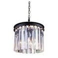 thumbnail image 1 of Elegant Lighting Sydney 12" 3 Light Royal Crystal Chandelier, 1 of 1