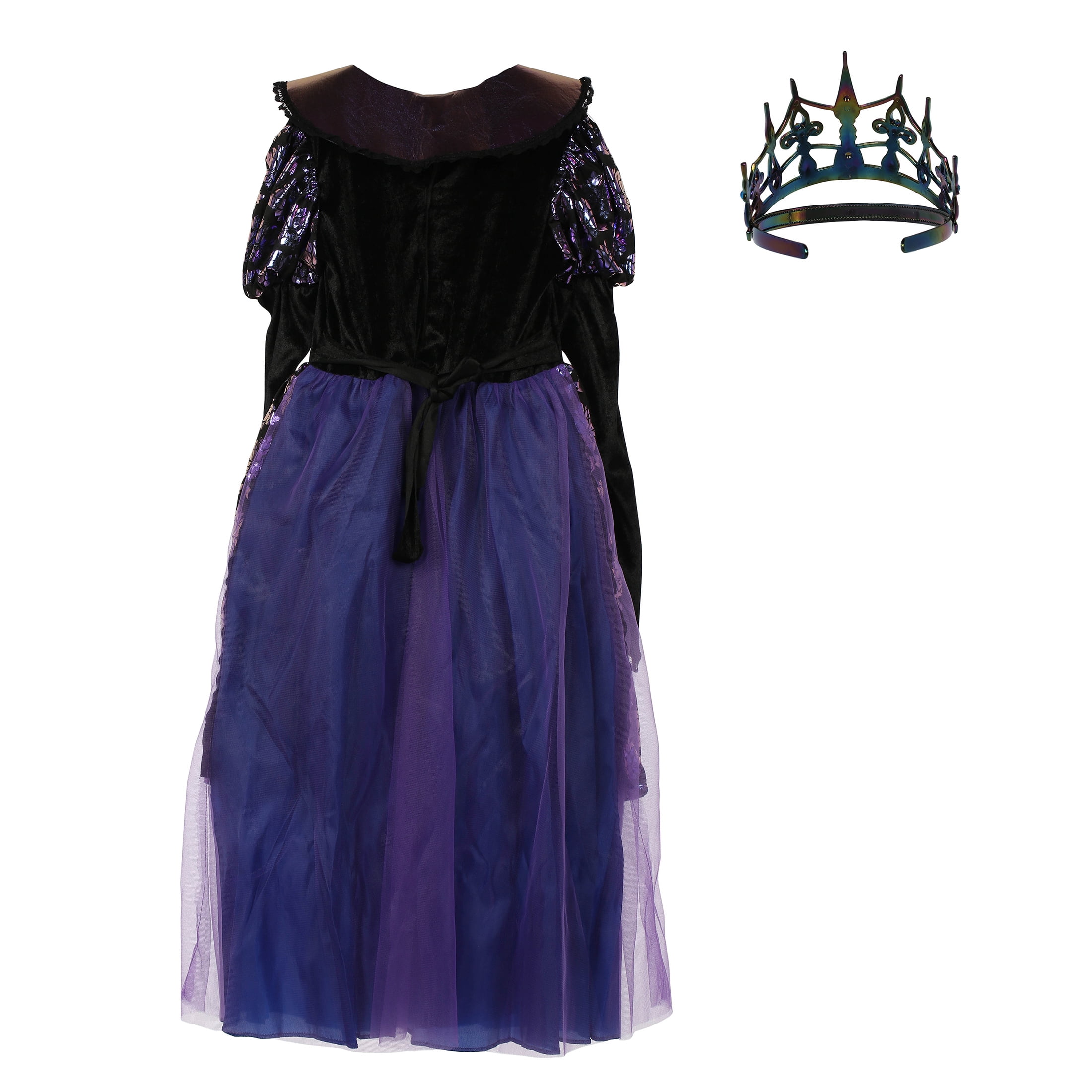 Gothic Queen Halloween Costume for Children, Girls' Size M (7/8), by Way to Celebrate