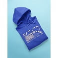 thumbnail image 3 of Saturn Vibes - Cosmic Planet Emoji Design Men's Hoodie, 3 of 4