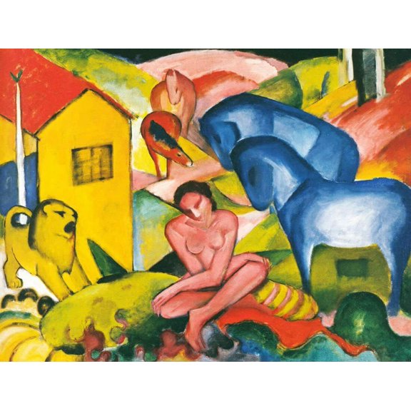 The Dream-Marc - CANVAS OR FINE PRINT WALL ART