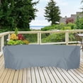 thumbnail image 4 of Bgsha 210D Outdoor Sofa Cover for Curved Furniture Weather Resistant Protection, 4 of 8